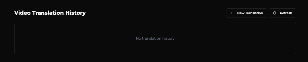 View Translation Results